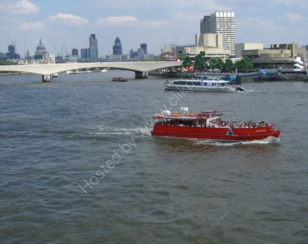 Cruise Boat, River Thames, London